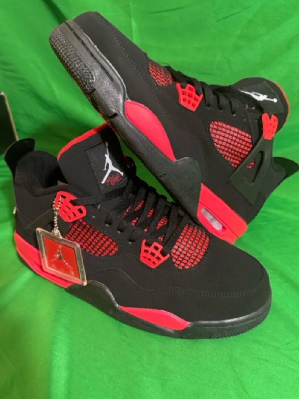 New! Air Jordan 4 Retro Red Thunder